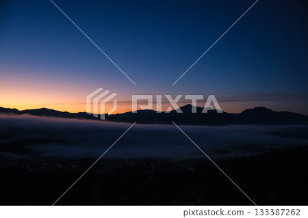 Echigo Sanzan at dawn 133387262