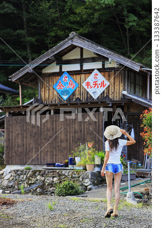 She travels during summer vacation She travels during summer vacation 133387642