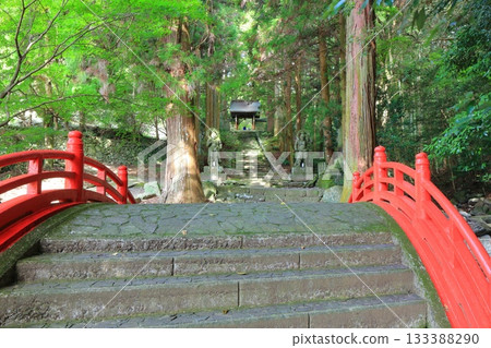 【大分縣】國崎半島兩護寺仁王門與無妙橋 133388290