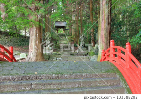 【大分縣】國崎半島兩護寺仁王門與無妙橋 133388292