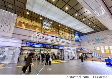 Meitetsu ticket gate at Kanayama Station, Nagoya Meitetsu ticket gate at Kanayama Station, Nagoya 133389842