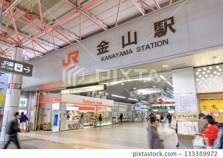 JR ticket gate at Kanayama Station, Nagoya 133389972
