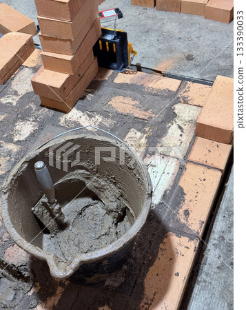 Construction of a heating furnace  133390033