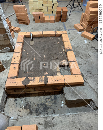 Construction of a heating furnace Construction of a heating furnace 133390039
