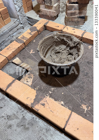 Construction of a heating furnace  133390041