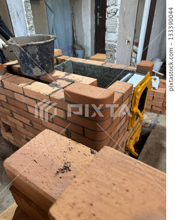 Construction of a heating furnace  133390044