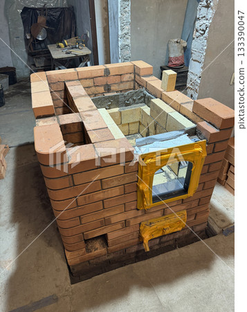 Construction of a heating furnace Construction of a heating furnace 133390047
