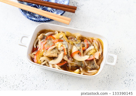 醃製鹹鹹菜 133390145