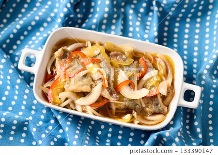 Pickled salted pickles 133390147