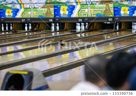 保齡球錦標賽開始 133390736