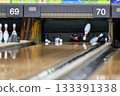 I got a strike in the bowling tournament 133391338