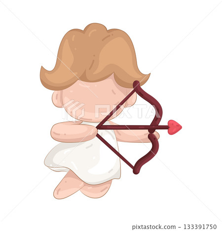 Illustration of cupid 133391750