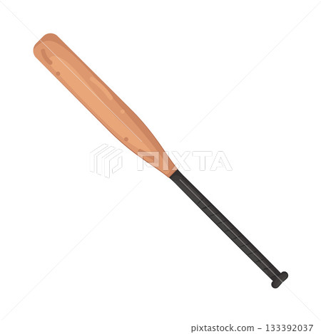 Illustration of baseball bat Illustration of baseball bat 133392037