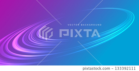 Abstract light curve lines on blue and pink background with copy space for text. Template data concept. Abstract light curve lines on blue and pink background with copy space for text. Template data concept. 133392111