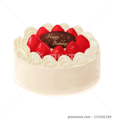 草莓生日蛋糕 133392199