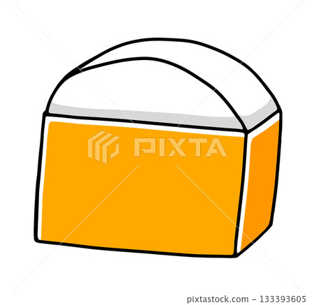 A simple, small eraser for solid coloring 133393605