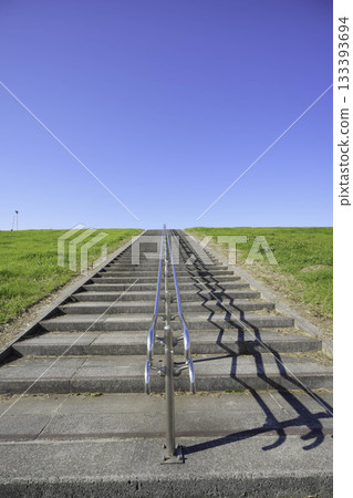 Heading for the blue sky 133393694