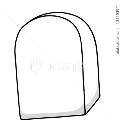 一款簡單的無蓋橡皮擦，純色。 133393944