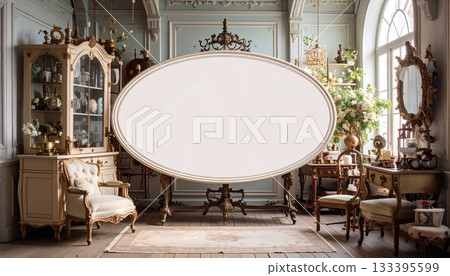 Oval copy space 133395599