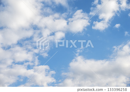 秋日的天空，藍天，晴空，秋季，十一月，圖片 [神奈川縣] 133396258