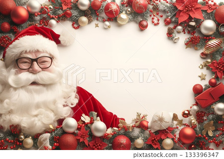 聖誕節圖像的背景材料 133396347