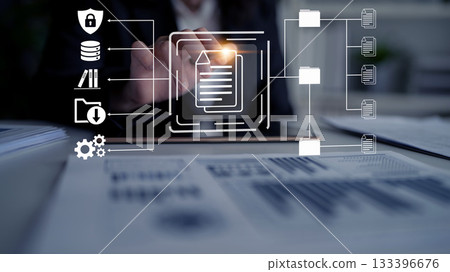 Document security and folder network management system concept Parse Document security and folder network management system concept Parse 133396676
