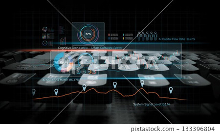 Data Visualization Dashboard for Analytics and Performance Tracking Marrow 133396804