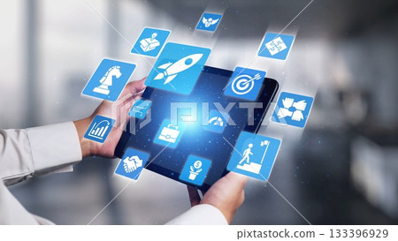 Startup Launch and Business Growth Innovation Strategy Spire 133396929