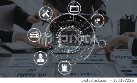 Car services and insurance solutions for vehicle protection Funnel 133397229