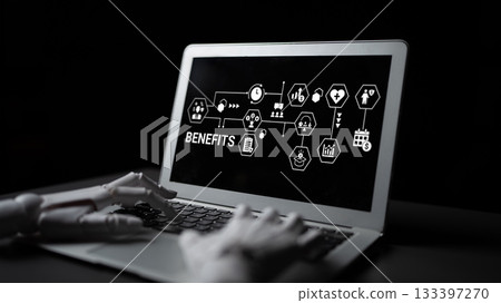 AI-powered employee benefit program and HR management Parse 133397270