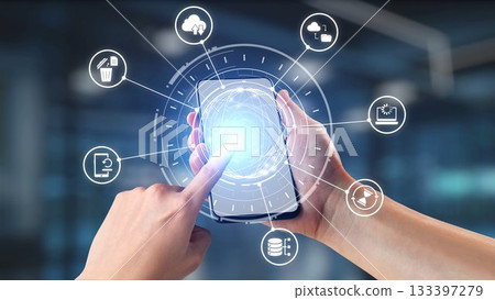 Data backup cloud system network connection concept Gist Data backup cloud system network connection concept Gist 133397279