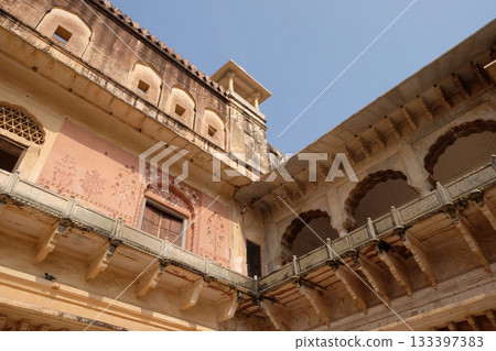 Amber Fort in Jaipur, Rajasthan, India 133397383