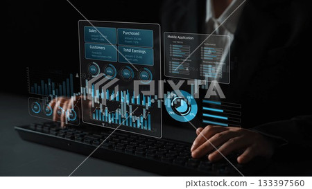 Sales Data Analysis and Financial Performance Dashboard Marrow 133397560