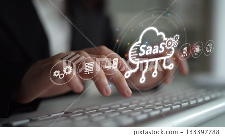 SaaS Software as a Service Platform Cloud System Muxer SaaS Software as a Service Platform Cloud System Muxer 133397788