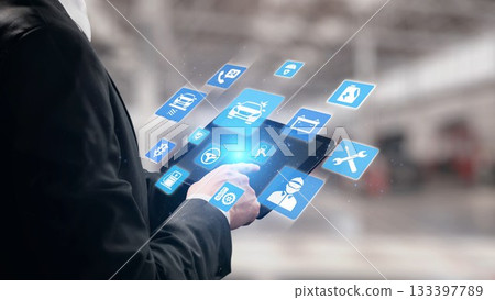 Car services and insurance solutions for vehicle protection Spire 133397789