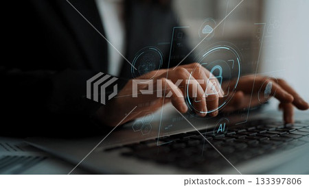 Cybersecurity System Interface with Biometric Digital Lock Marrow Cybersecurity System Interface with Biometric Digital Lock Marrow 133397806