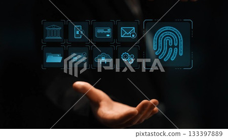 Digital Identity Protection and Biometric Authentication Marrow 133397889