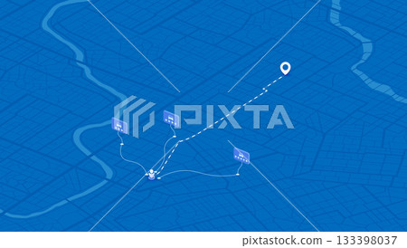 Ordering taxi online with app nearby to your location. Map navigation concept. City map and taxi car. Internet cab car service in application. Vector illustration Ordering taxi online with app nearby to your location. Map navigation concept. City map and taxi car. Internet cab car service in application. Vector illustration 133398037