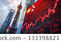 China digital stock graph finance. 133398821
