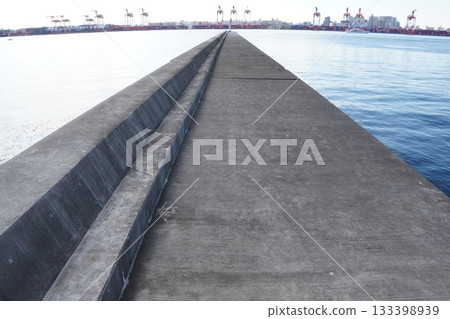 碼頭另一側的麒麟(貨櫃起重機) 碼頭另一側的麒麟(貨櫃起重機) 133398939