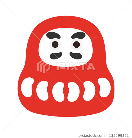 Daruma illustration 133399231