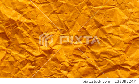 Vintage Decorative Orange Paper with Creased Undulating Pattern Vintage Decorative Orange Paper with Creased Undulating Pattern 133399247