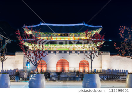 首爾點亮光化門 133399601