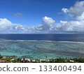 The sea and sky of Guam in summer 133400494