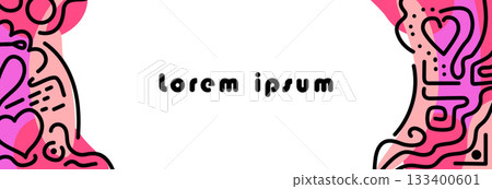 Bright postcard on the holiday day. 133400601