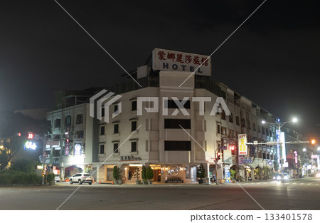 tainan old hotel, one of old town in taiwan 133401578