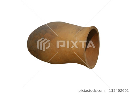 Large Ancient Korean Burial Jar 'Ongwan' Used as a Ceramic Coffin for Human Remains in Baekje and Three Kingdoms Era 133402601