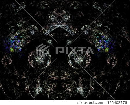 Imaginatory fractal abstract background Image 133402776