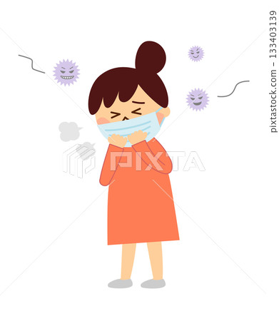蒙面的女人和病毒 蒙面的女人和病毒 133403139
