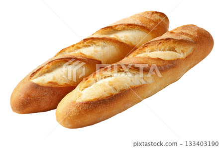 French Baguette Bread Loaves 133403190